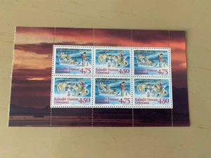 1997 GREENLAND #4327-328a , MINIATURE SHEET, MINT NEVER HINGED,14.00 VALUE - Picture 1 of 5
