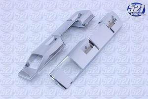 Fits Mopar Front Armrest Bases Chrome 68 69 70 71 72 Demon Dart Valiant Scamp - Picture 1 of 2