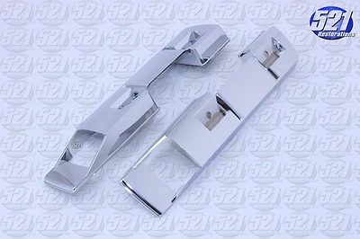 Fits Mopar Front Armrest Bases Chrome 68 69 70 71 72 Demon Dart Valiant Scamp - Image 1 of 2