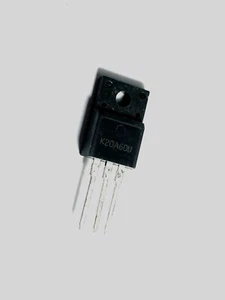 2 Stück Transistor K20A60U TK20A60U MOSFET  TO-220F - Bild 1 von 1