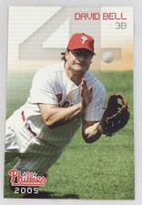 2005 Philadelphia Phillies Team Issue Photo Card-David Bell