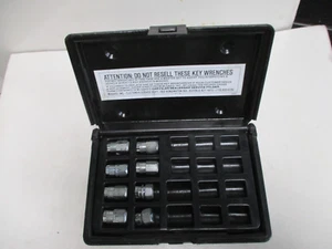 MCGARD PART NO 04767 MOPAR WHEEL LOCK MASTER KEY SET OF 8  OEM USED - Picture 1 of 22