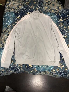 Men’s adidas Basketball Silver Activewear Jacket - Picture 1 of 4