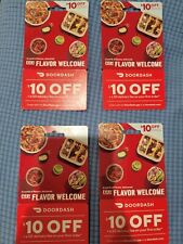 Doordash $10 Off Coupon Plus a $0 Delivery Fee 1st Order  LOTS of 3 Exp: 3/31/23