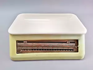 alte analoge Küchen Waage bis 10 kg 30 x 20 cm H= 10,5 cm Haushalt Retro - Bild 1 von 13