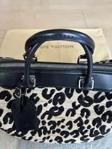 LOUIS VUITTON M97396 Speedy 30 Stephen Sprouse Handtasche Geldbeutel Leopard Animal - Bild 1 von 9