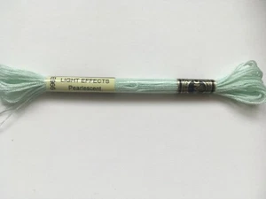 DMC Special Effects Embroidery Thread E966 pearlescent effects Lime 6 strand 8m - Picture 1 of 2