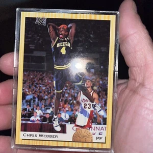 *BB* 1993/94 Classic Draft Picks Chris Webber Rc #1 - Picture 1 of 3