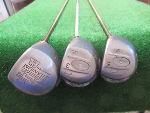 PING TISI TEC 10* DRIVER 3 & 5 WOOD SET WOODS GOLF CLUBS REGULAR GRAPHITE RH - Picture 1 of 13