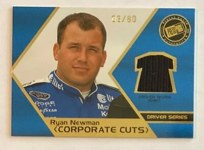 2008 Press Pass Ryan Newman Driver Worn Shirt #/80 AllTel Dodge - Image 1 of 2