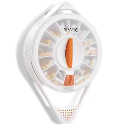 Suplemento vitamínico Fullicon Spindo 14 dias compartimento grande dispensador de remédios - Imagem 1 de 4