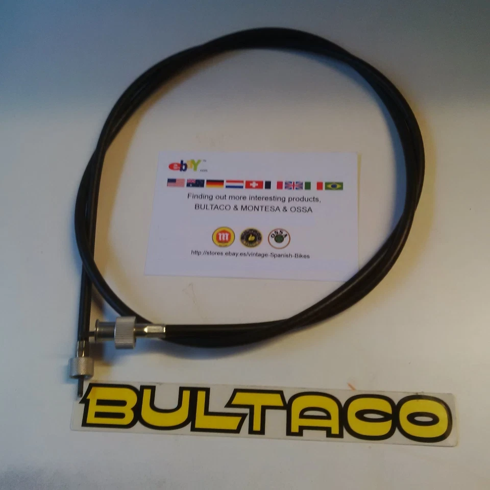 CABLE SPEEDO BULTACO FRONTERA RUEDA DELANTERA CABLE SPEEDO ALPINA FRONTERA NUEVO Foto 1 de 3