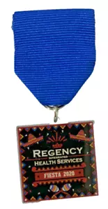 NUOVO Regency Health Services 2020 Fiesta Medal San Antonio Texas - Foto 1 di 2