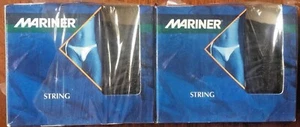 2 X NEW TMT MARINER FRANCE Men's UNDERWEAR STRING Size XL IN BLACK - Picture 1 of 3