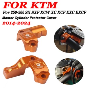 For KTM SX SXF XCW XC XCF EXC EXCF 125 250-500 Master Cylinder Protectors CNC - Picture 1 of 6