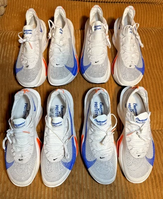 4x Nike Air Zoom Alphafly NEXT% 3 Blueprint Running HF7356-900 - Image 1 of 4