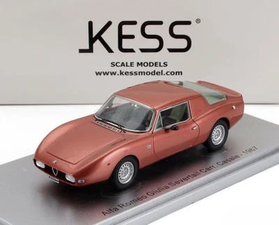 ALFA ROMEO Giulia Severtail Carrozzeria Casale 1967 1/43 KESS KE43000370 - Image 1 of 4