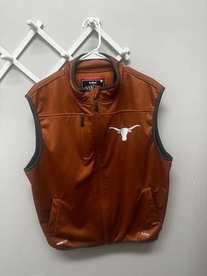 Chaleco Franchise Club Texas Longhorns Naranja Para Hombre Talla Grande Prenda Auténtica 🔥 Foto 1 de 4