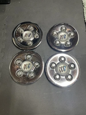 Juego de 4 tapas centrales cromadas Buick Park Avenue 2000-2004 P/N 9593519 Foto 1 de 4