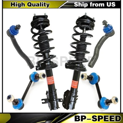 Se adapta a Mazda CX-9 2007 extremos de barra estabilizadora eslabones resortes de puntal completos Foto 1 de 4