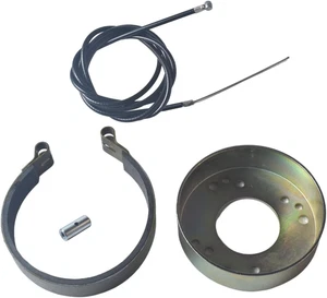 KIT de freno de cable de banda de tambor de 4,5 pulgadas para carro de go kart carro de patio mini bicicleta Ye... - Imagen 1 de 12