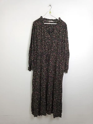 Maxi Vestido Fatface Para Mujer Dahlia Ditsy Marks Negro Talla 22 Precio de venta sugerido por el fabricante 69 GBP NUEVO F2 Foto 1 de 4