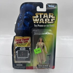 Star Wars Princess Leia Organa In Ewok Celebration Outfit Action Figure POTF New - Picture 1 of 14