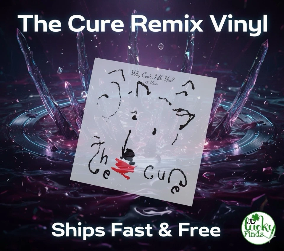 The Cure — Why Can’t I Be You? 12-дюймовый виниловый ремикс 1987 Elektra A Japanese Dream EX - Изображение 1 из 4