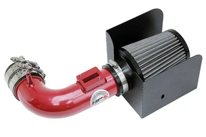 Entrada de aire Ram corta roja HPS Performance con protector térmico para Honda Fit 1,5 L 15-20 - Imagen 1 de 3