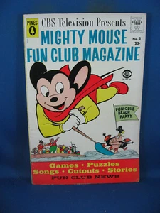 REVISTA MIGHTY MOUSE FUN CLUB 5 F 1958 TOM TERRIFIC PINES - Imagen 1 de 2