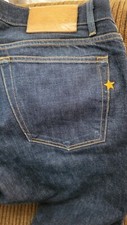 Brave Star Selvage 13.5 oz "Blue Collar" Slim Straight 40x30