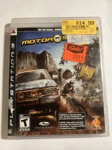 Motor Storm (PlayStation 3 PS3) USED with Case - COMPLETE CIB - Picture 1 of 5