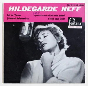 HILDEGARDE NEFF Bal de Vienne BORIS VIAN france french 1958 Fontana 460591 ME EP - Bild 1 von 2