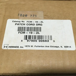 Organizador de cable de conexión Homaco FCM-19-2L - Imagen 1 de 3
