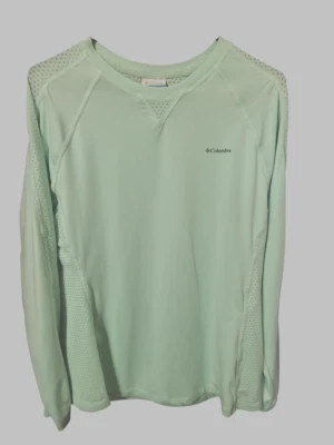 Camisa para mujer Columbia Maplegate verde claro manga larga capa base talla grande Foto 1 de 4
