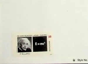 GERMANY Sc 2346 NH ISSUE OF 2005 - A. EINSTEIN - (DF25) - Picture 1 of 1