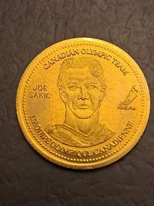 2002  Joe sakic  Canada Olympic Team Coca Cola Coin PB676 - Picture 1 of 2
