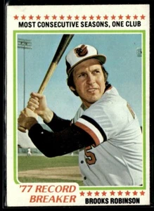 1978 Topps Brooks Robinson Baltimore Orioles #4 - Bild 1 von 2