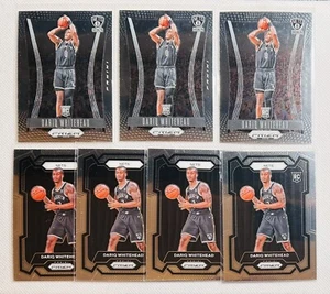 Dariq Whitehead 2023-24 Prizm #175 + Prizm Deca #169 Rookie RC Lot (7) Nets NBA - Bild 1 von 2