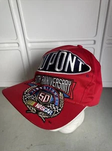 Vintage Jeff Gordon #24 Dupont 50th Anniversary NASCAR Racing Snapback Cap Hat - Picture 1 of 7