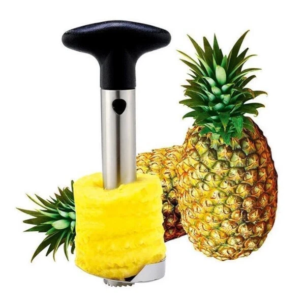 Affetta Ananas Taglia Ananas Affettatrice Sbucciare Ananas in acciaio inox