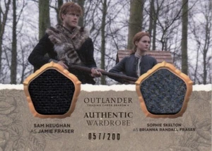 ARMARIO DOBLE OUTLANDER TEMPORADA 4 - DM07 JAMIE FRASER AND BRIANNA FRASER 057/200 - Imagen 1 de 1