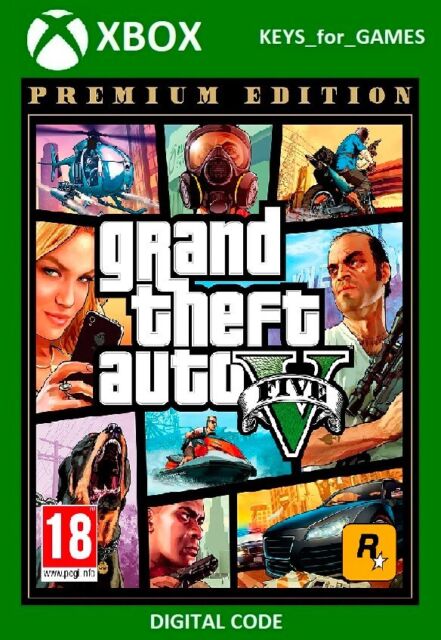 Gta V Xbox 360 Digital Codigo