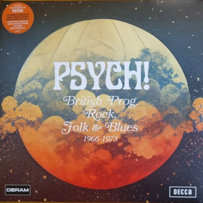 Various Psych! British Prog, Rock, Folk & Blues 1966-1973 2xLP, Comp 2024 Psyche - Image 1 of 4
