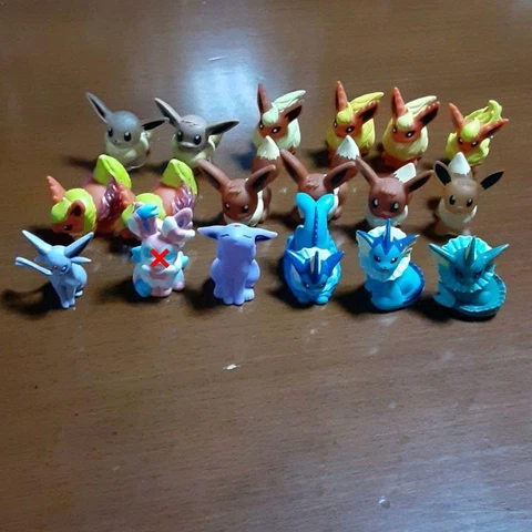 Pokemon Figure Puppet Bundle Bulk Sale Eevee Evolution Finger Anime 3189 Cover