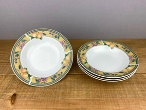 4 Royal Norfolk Obst RNF25 Suppenschleifen mit Rand - Bild 1 von 5