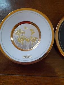 2 the art of chokin 24k gold plate - Picture 1 of 6