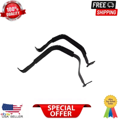 New Fuel Diesel Gas Tank Strap Pair for Ford F-250 F-350 F-450 Super Duty - Image 1 of 4