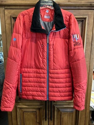 DESCENTE Down Heat Navi Puffer Ski Jacket Mens US XL (EU) 54 Zip Pockets - Image 1 of 4