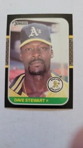 1987 DONRUSS DAVE STEWART #648 NM  - Picture 1 of 1
